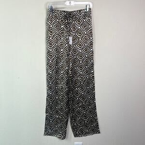 New! Eleventy 100% silk wide leg pants women’s 2